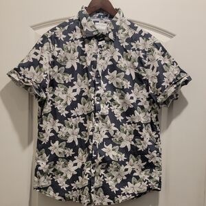 Floral Navy Shirt